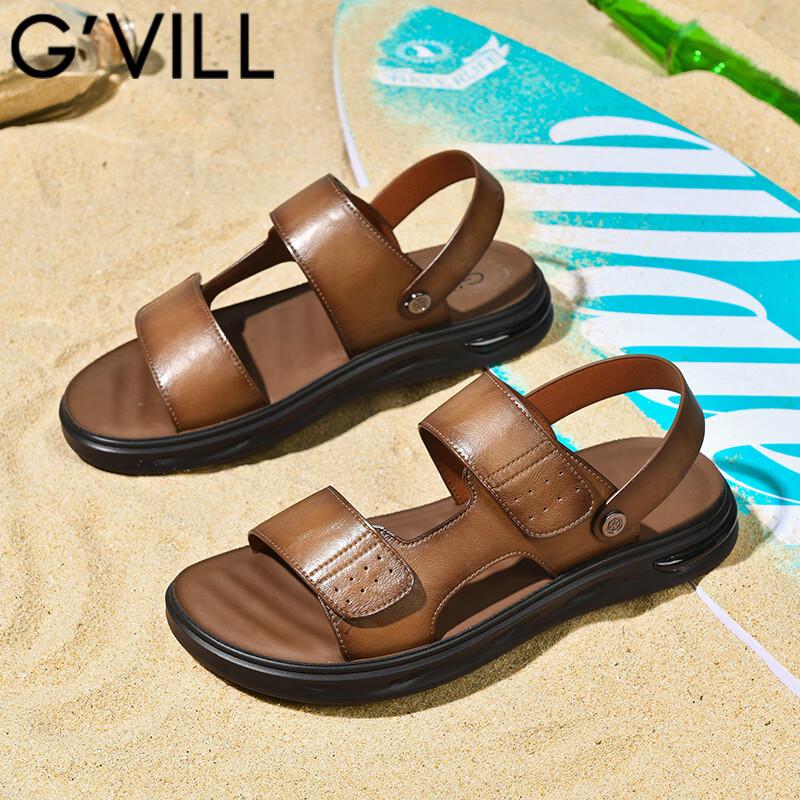 Guizhizhi Men's Cushioned Beach & Casual Sandals
