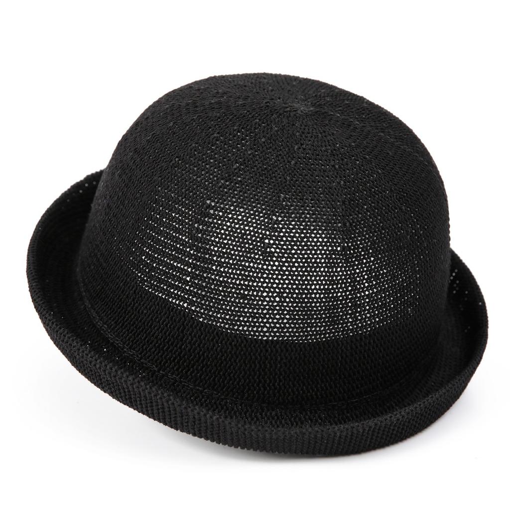 Cappello a bombetta classico in paglia da uomo, cappello Derby estivo traspirante da donna, berretto con visiera rotonda vintage, cappello Panama da donna, cappelli da sole casual jazz da donna