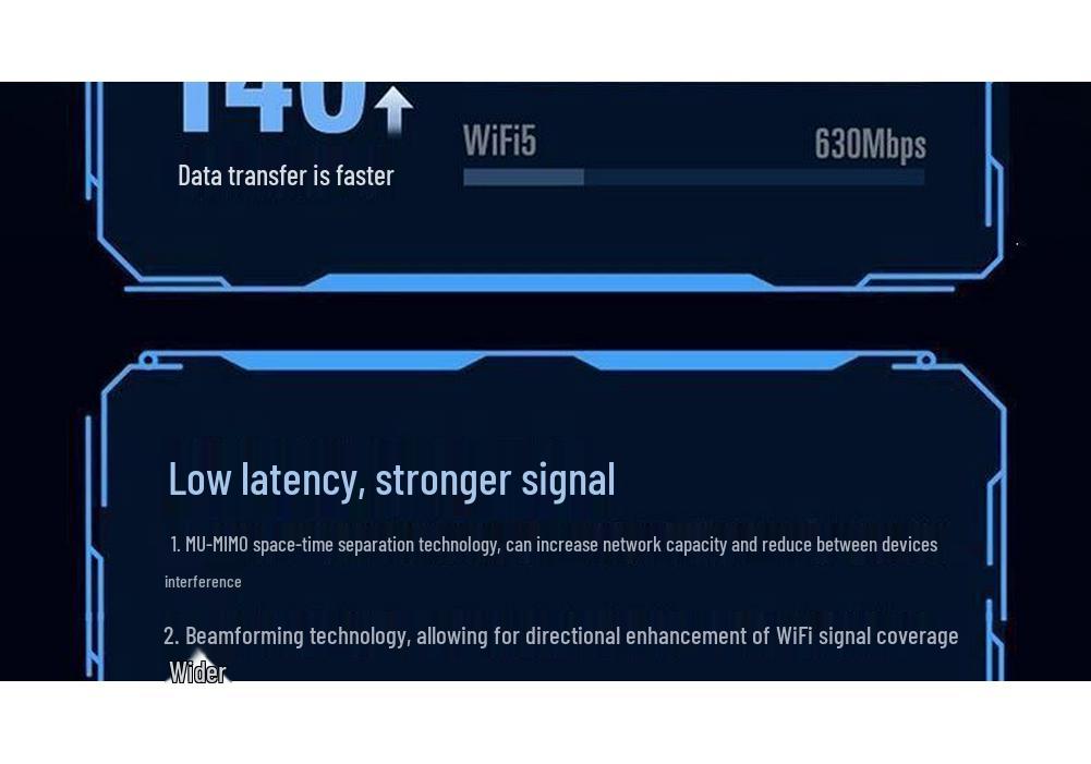 Driver-Free 5G Dual-Band WiFi 6 USB Network Adapter for Desktop Computers