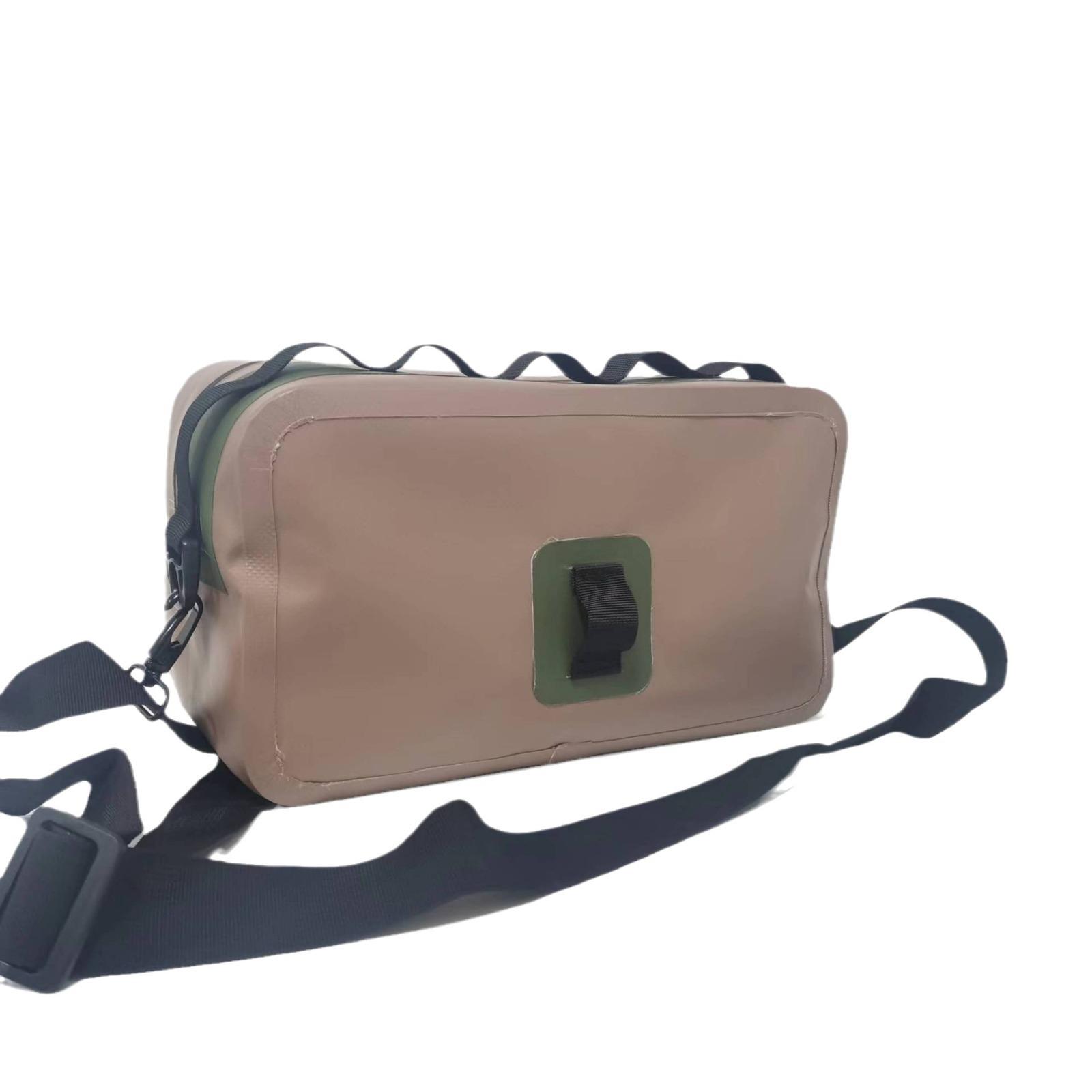 

Водонепроницаемая сумка из ПВХ Сумка для макияжа Сумка для стирки Сумка на плечо Рыболовная дорога Азиатский велосипедный спорт Водонепроницаемая сумка Необходим для использования на открытом воздухе Износостойкость 30x17x15 дубильная кора