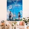 Your Name Hanging Bohemian Tapestry Japanese Wall Tapestry Anime Kawaii Room Decor