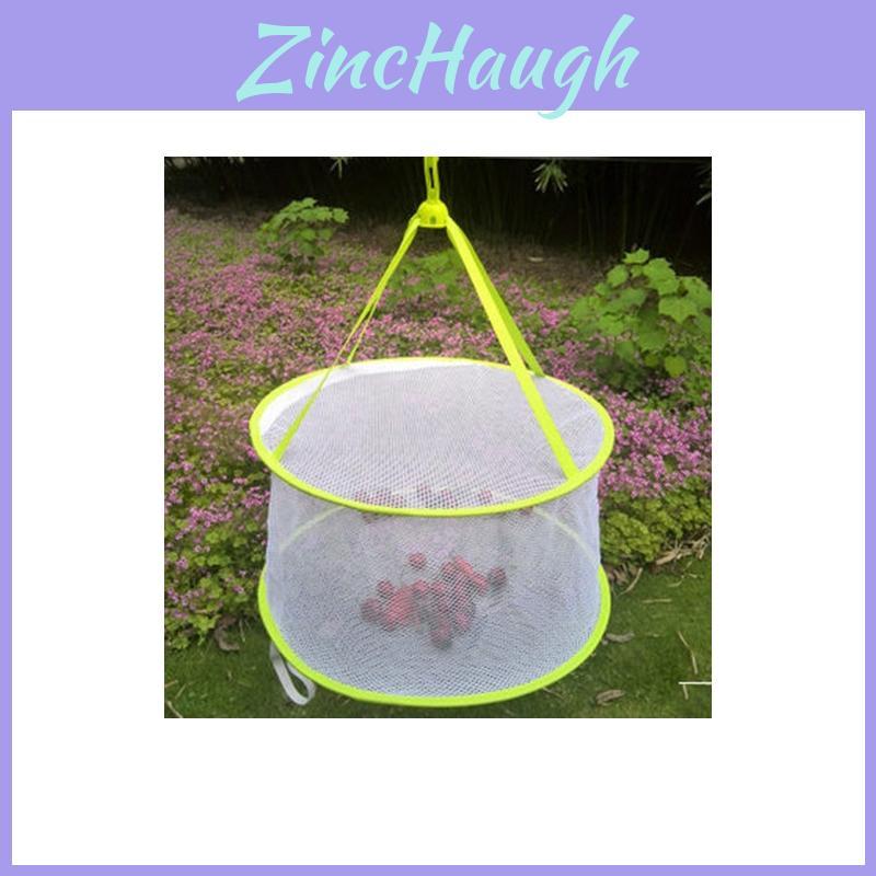 Foldable Clothes Drying Mesh Basket With Large Diameter For Home Use And Socks Air Drying
