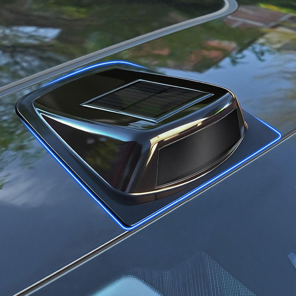 Solar Powered Car Roof Warning Light Remote Control Automotive Exterior Tool Vehicle Accessories