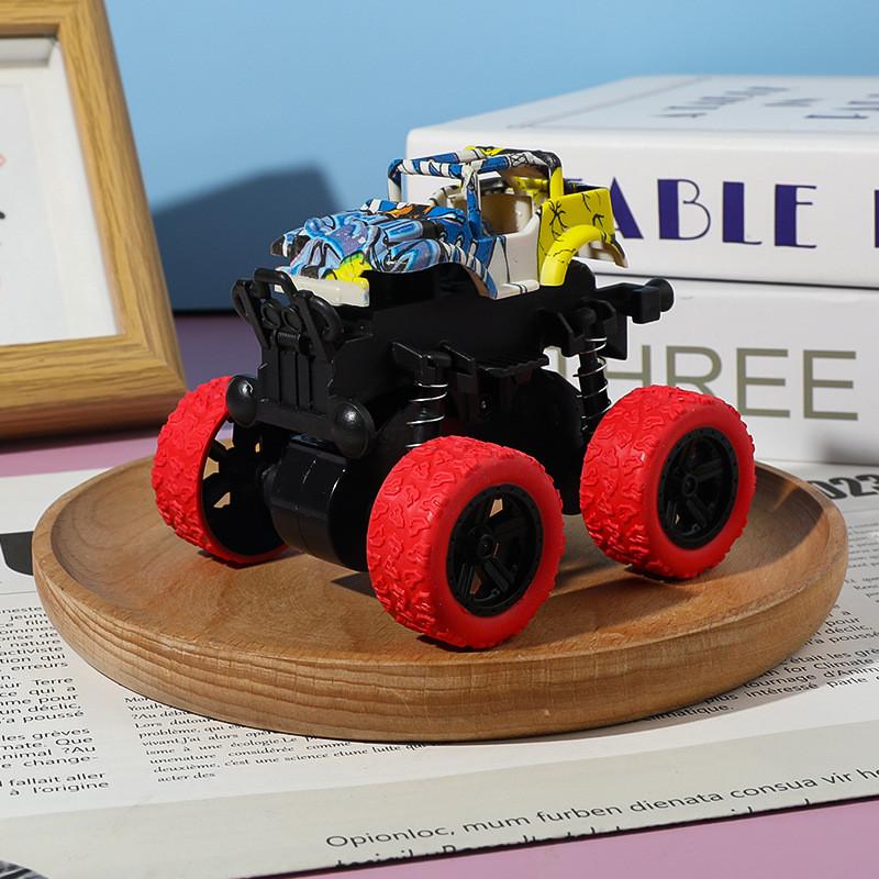 Inertia Offroad Car For Kids Durable Graffiti Kids Toy Vehicle For Boys And Girls