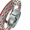 Anello di Serraggio per Conversione Foro 70mm Disco Freno a Tamburo Posteriore 110mm Disco Freno 220mm Scooter Elettrico E-bike Ciclomotore