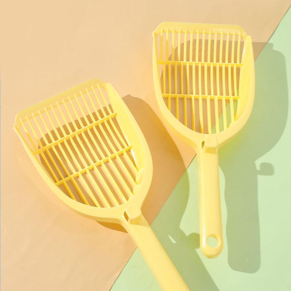 Cat Litter Scoop, Premium Cat Litter Shovel Poop Scooper With Fine Holes, Easy-To-Clean Durable Pet Cleaning Tool,