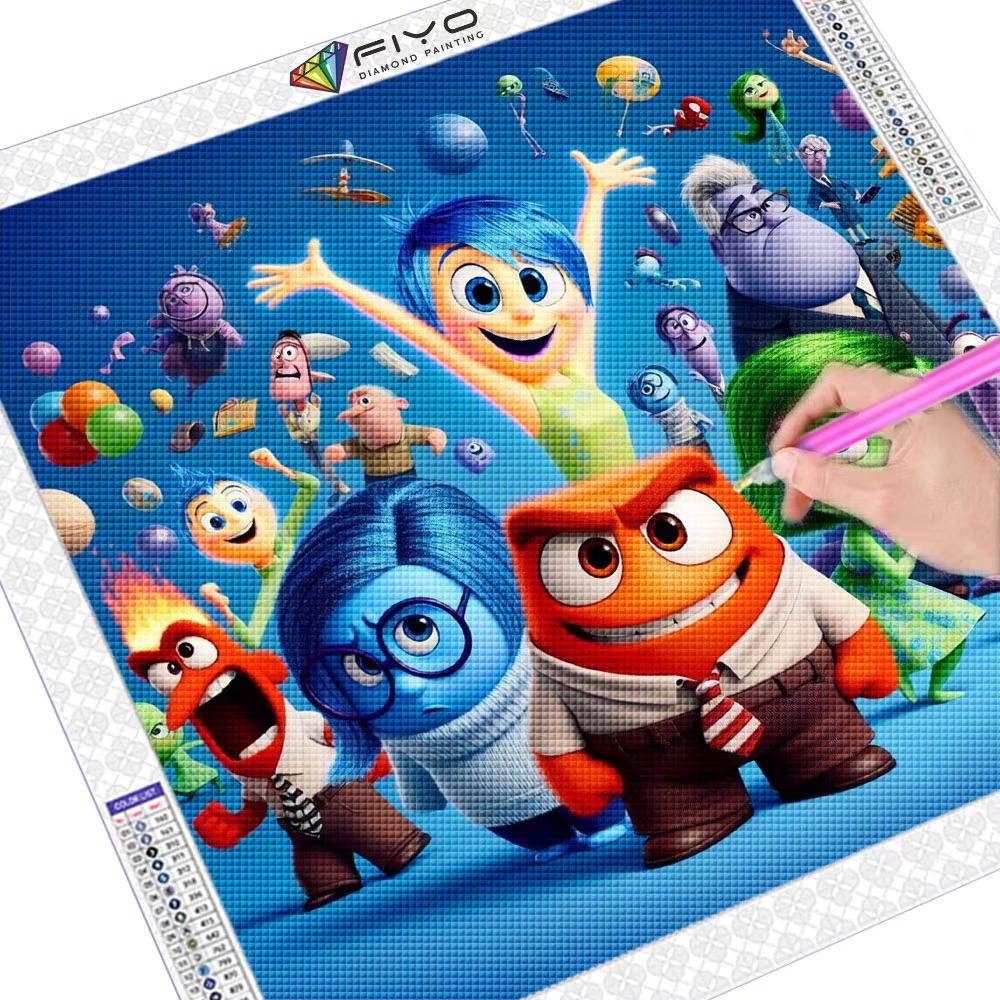 Diamond Painting Inside Out Diamond Embroidery New Arrival Cartoon Mosaic Picture Rhinestones Cross Stitch Home Decor