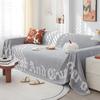 Solid Color Sofa Cover Towel Sofa Transformation Anti-Scratching Sofa Cushion Nordic Modern All-Inclusive Universal Cover Cover Blanket