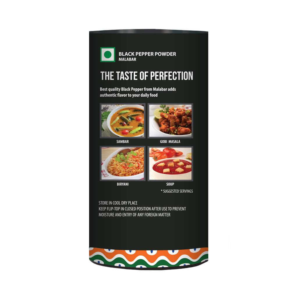 Ground Malabar Black Pepper (100 G), Black Pepper Powder Malabar Keya