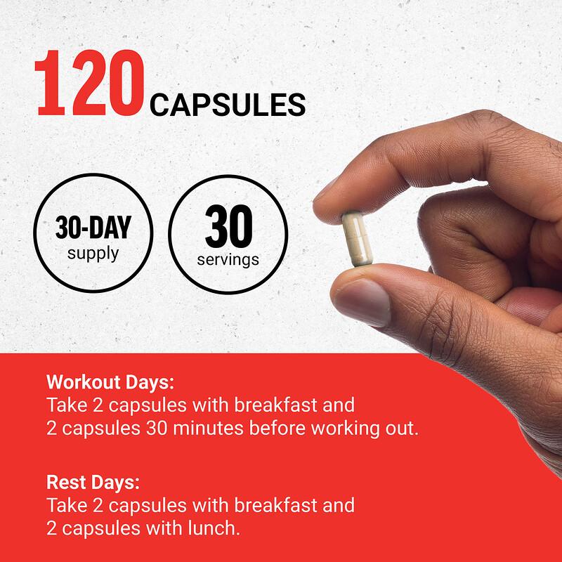 Test X180 Ignite®, 120 Capsules