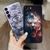 Case for Samsung Galaxy A32 A25 A71 A24 A52 A36 A55 A41 A23 A53 A35 A26 A72 A73 A51 A22 Phone Cover Cool Animal Tiger Lion Horse