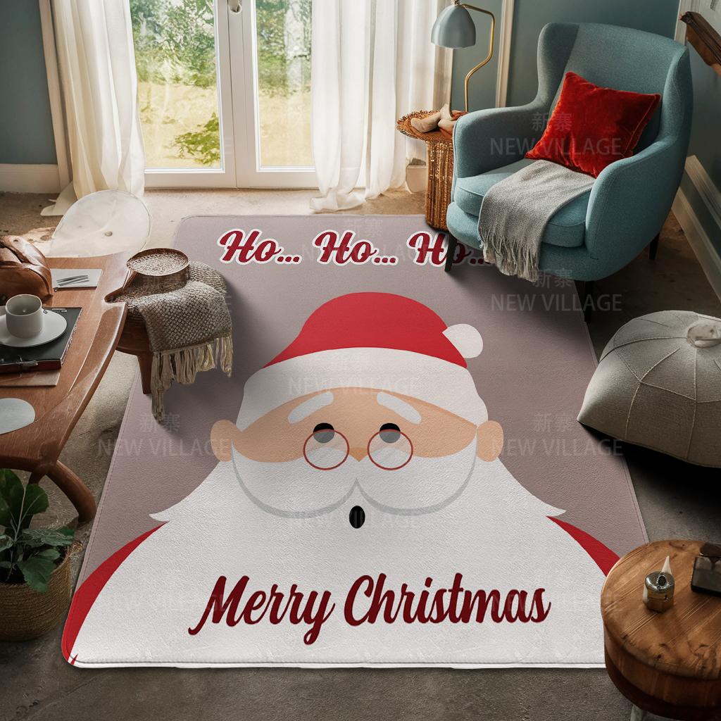 Koberec ke vchodu do domu Rohožka ke dveřím do domu Obývací pokoj Vana Koupelna Protiskluzové koberce s absorpcí vody vana Veselé Vánoce zima