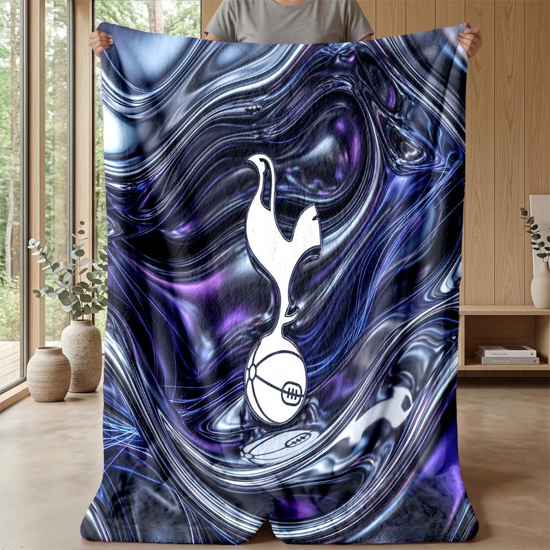 Tottenham Hotspur Theme blanket Soft Flannel Blanket Plush Throw Blanket Cozy Sofa Bed Blanket for Home Decor