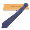 Excellent LOUIS VUITTON tie Cravat Monogram Classic silk mens M70953 Used
