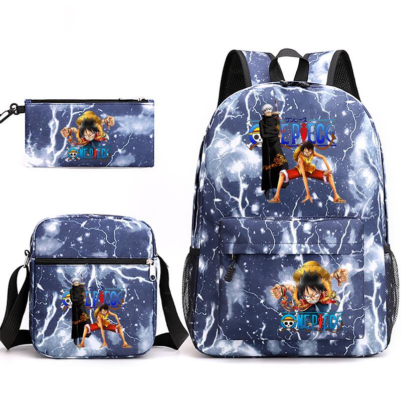 2022 Independent Station Starry Sky 3-piece set ONE PIECE backpack shoulder bag pencil case