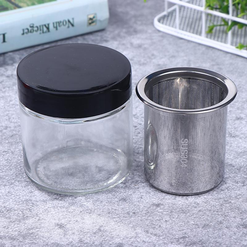 Jewelry Cleaning Jar Diamond Washing Cup Glass Cleaning Pot With Dustproof Lid For Watchmaker For Beads Necklace Rings