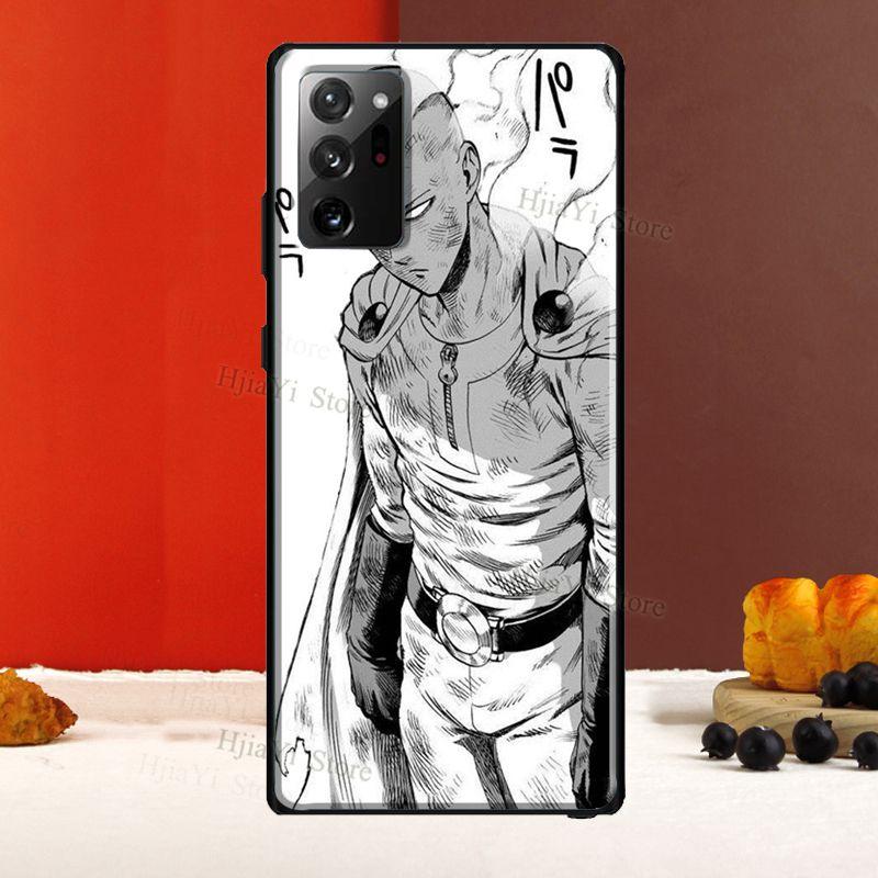 One Punch Man Japan Manga pouzdro pro Samsung Galaxy S20 FE S22 S21 Ultra Note 20 Note 10 Kryt na telefon S8 S9 S10 Plus