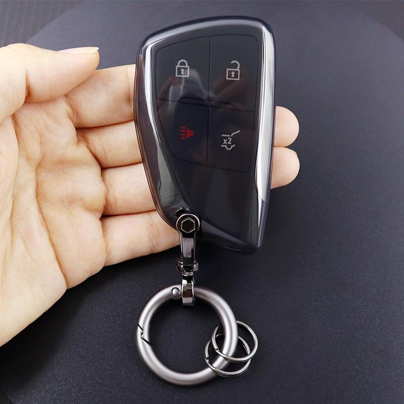 Transparent Ultra-Thin Key Cover for 2025 Buick Envision, Aveo, and Lacrosse