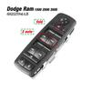 68212784AB For Dodge Ram 1500 2500 3500 2013 2014 2015 2016, Left Front Drvier Window Control Switch Button Panel 68212784AA