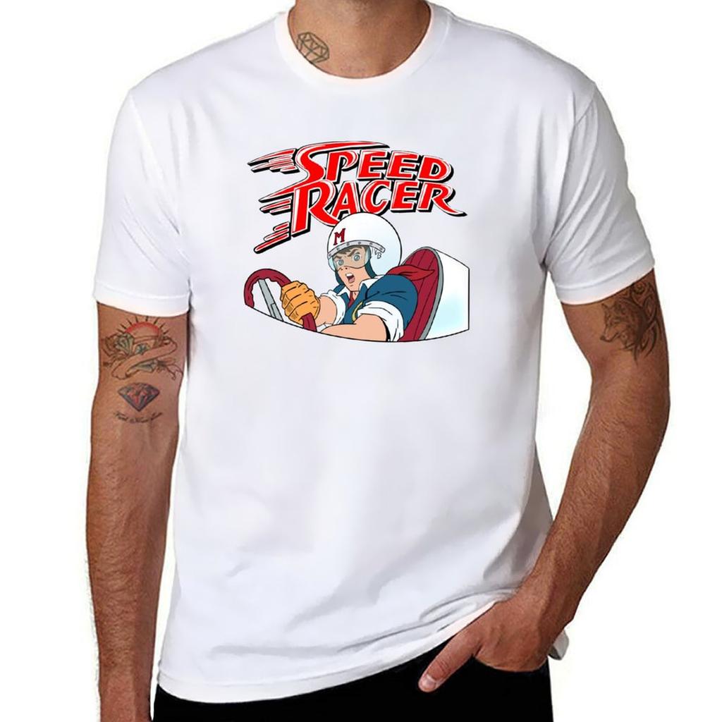 Speed Racer Tshirt Basic All Season Solid Tshirt