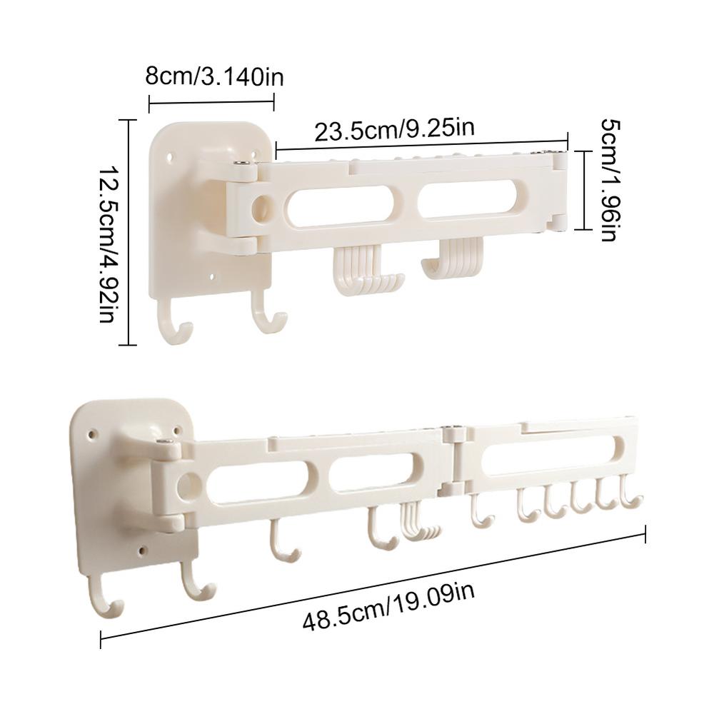 Kitchen Utensil Hanger Kitchen Wall Hanger Folding Utensil Racks Space Saving Adhesive Wall Hooks Utility Hooks Kitchen Utensil белый