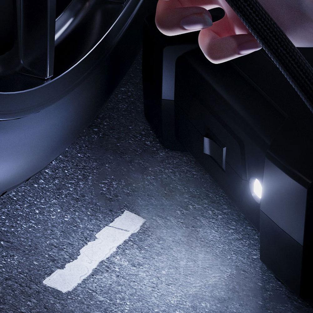 120W Tire Inflator Air Compressor DC12V Smart Tire Pump With Tire Pressure Gauge Emergency LED Light For Car Motorcycle Ball