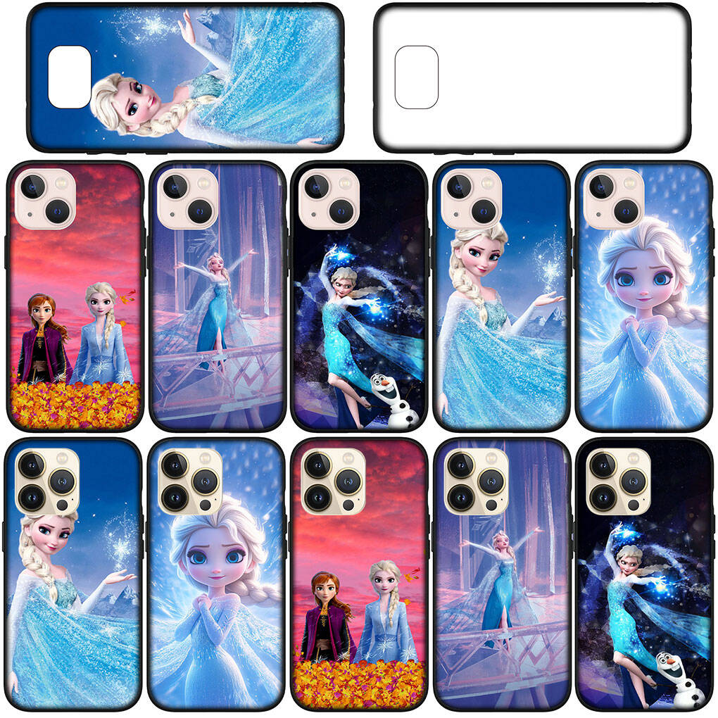 for Motorola Moto Edge 70 60 50 G54 G86 Samsung Galaxy S25 iPhone 17 16 15 Xiaomi Redmi Note 14 13 Pro Max Phone Case Poster Elsa Anna Olaf Cover