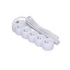 5-socket Extension Cord, White, 3