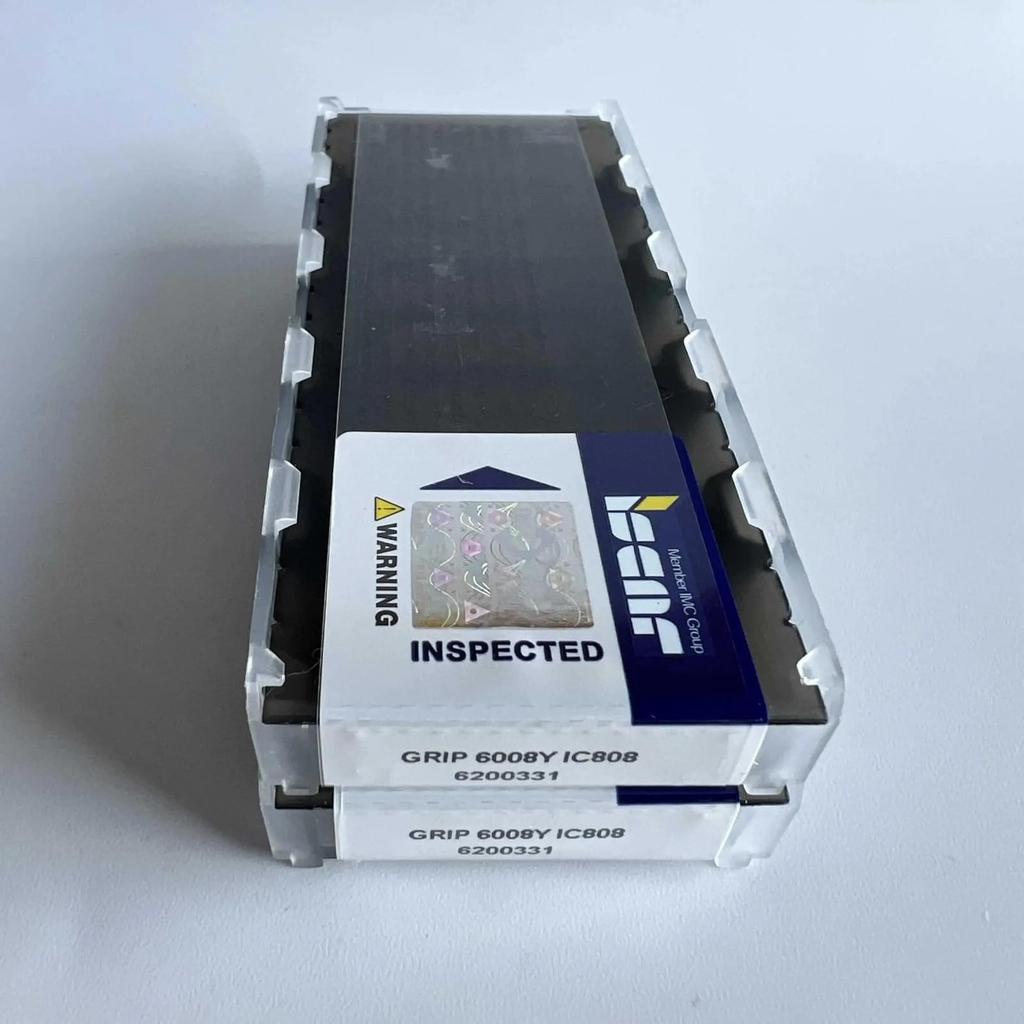 ISCAR / GRIP6008Y IC808 /Industrial Indexable Carbide Inserts 10 PCS