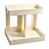 Double Layers Desktop Storage Rack Modern   Makeup Shelf   for Vanity Bathroom