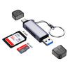 OEM&ODM 2 In 1 Multi-Function Card Reader Adapter USB3.0 USB Type-C SD TF Card Reader