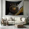 Custom Name Deutscher Fußball-BundPrinted Tapestry – Wall Hanging for Bedrooms, Dorms, and Home Decor