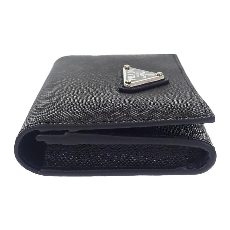 Prada 1MC110_QHH_F0632 Portcard negru Safiano Femei
