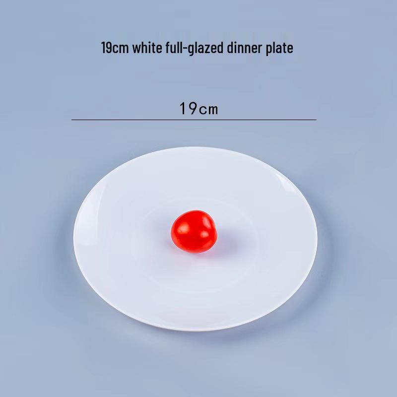 Thickened Transparent PS Plastic Plates - Crystal Butterfly Design for Steak, Fruit & More