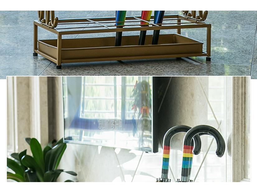 Large Capacity Umbrella Storage Rack for Hotel and Household Entrances