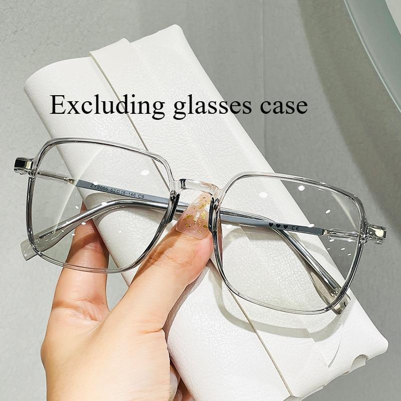 Korean Version Sunglasses Retro Square Large Frame Rice Nail Sunglasses Ins Men and Women Senior Sense Street Patting Glasses