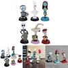 Nightmare Before Christmas Jack Skellington Figurines Set For Play Or Display