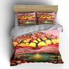 Colorful parrots on trees. Bedding sets Duvet cover sets Duvet covers Pillowcases(1 * Duvet Cover 2 * Pillowcases without duvet insert)