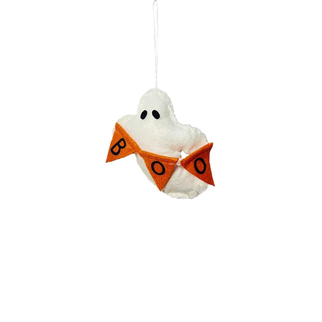 2PCS 3D Filled Plush Hanging String Pendant for Halloween Festive Atmosphere Fun Pumpkin Bat Home Holiday Party Decoration