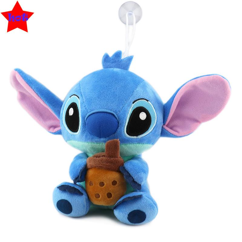Bambola Peluche Stitch Animale di Peluche Cartone Animato Aliena Regalo Creativo Cuscino Morbido Carino per Coppie