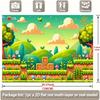 2D Plane - 2D Plane - A 1-piece 2D plane banner with a vibrant image, inspired by games