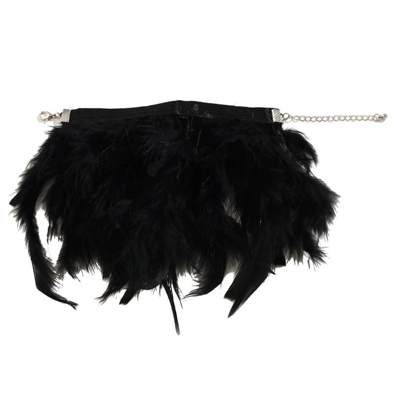 

Модные манжеты из перьев, браслет-пощечина, манжета на запястье, манжета-браслет на щиколотку из перьев, рукава-манжеты, браслет-защелка, браслет-хлопок, нарукавник