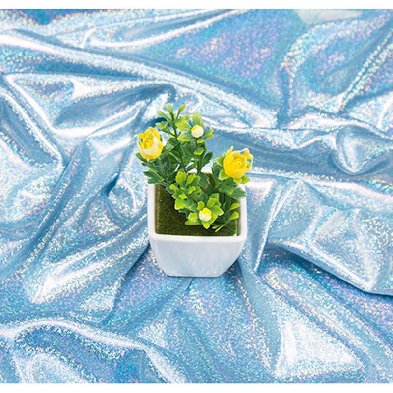 Fantasy Symphony Background Fabrics Shiny Color Wedding Party Stage Decoration Fabric Photography Supplies