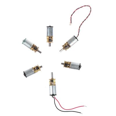 DC 5V Gear Motor Full Metal Gearbox Motor Slow Speed Electric Motor Weight 12g