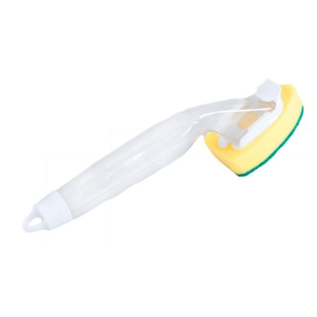 

Dish Washing Tool Soap Dispenser Handle Refillable Bowls Pans Cups Cleaning Sponge Brush Kitchen Clean Tools