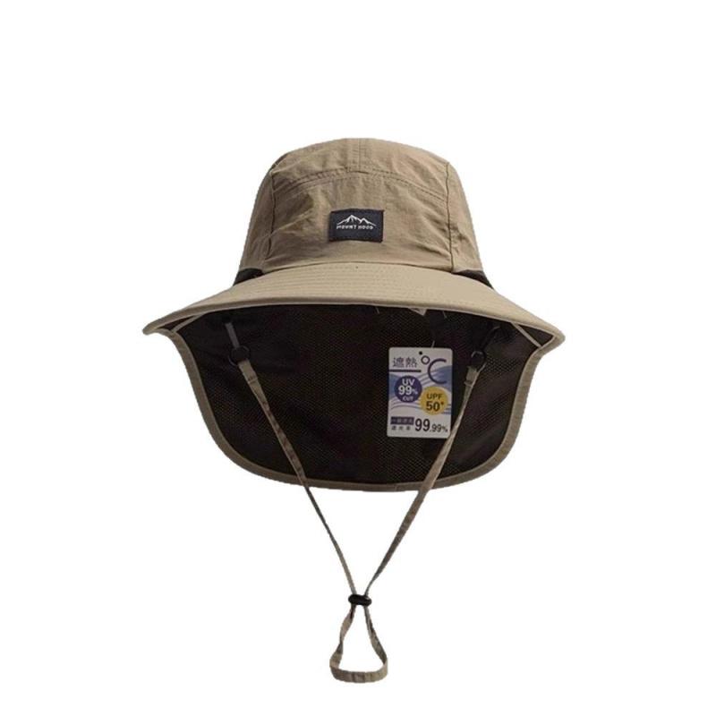 Outdoor Sun Protection Hats for Men and Women, Summer Neck Protection, UV Protection, Fisherman Hats, Parent-child Style, Camping and Hiking Hats,