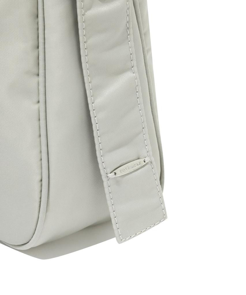 Covernat Woman Clover Heart Nylon Buckle Shoulder Bag Beige