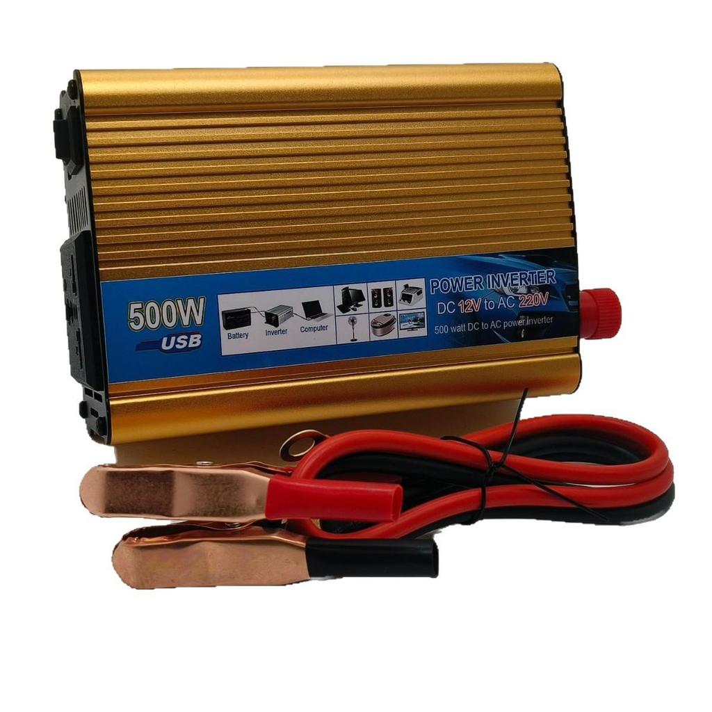 High-Power 12V To 220V Intelligent Modified Sine Wave Car Inverter
