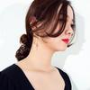 New Korean Tassel Butterfly Titanium Steel Stud Earrings for Women