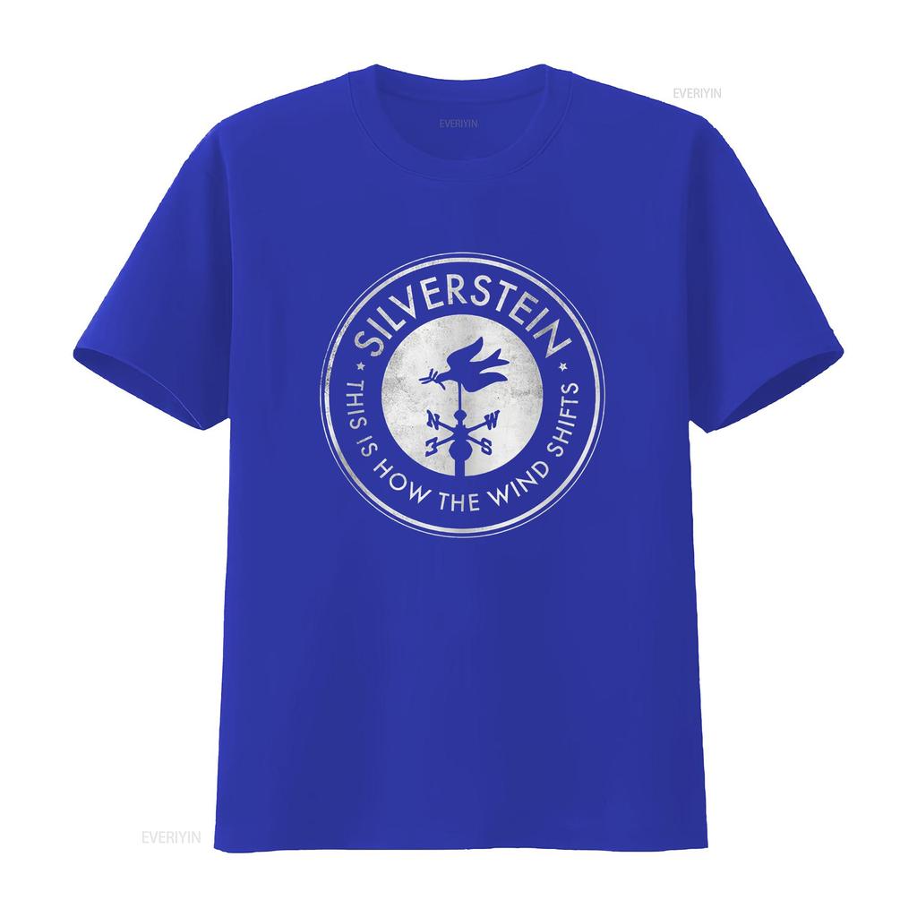 Silverstein Canadian Rock Band This How The Wind Shifts T Shirt S 2xl Vintage Washed Casual Soft Versatile Stretched Streetwear